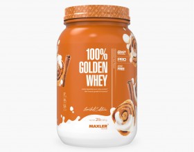 Maxler 100% Golden Whey 907 г Cinnamon Bun с НДС (превью)