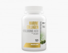 Maxler Marine Collagen Hyaluronic Acid Complex 120 softgels с НДС (превью)