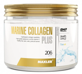 Maxler Marine Collagen Plus (Collag/Hyaluron/Vit C) 206 г Unflavored с НДС