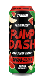 ZEROMI Энергетик Pre-Workout Pump Dash (12шт в уп) 450&nbsp;мл (превью)