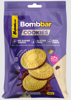 Bombbar Печенье глазированное сливочное 100&nbsp;г