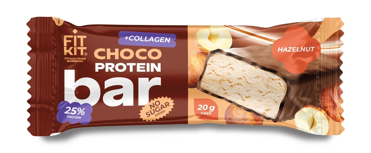 FITKIT Батончик глазированный Choco Protein BAR (25шт в уп) 60&nbsp;г (превью)