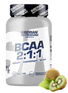 Siberian Nutrogunz BCAA 2:1:1 225 г Свежий киви без НДС