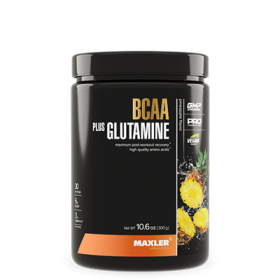 Maxler BCAA plus Glutamine 300 г Pineaple с НДС (превью)