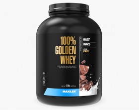 Maxler 100% Golden Whey 2270 г Milk Chocolate с НДС
