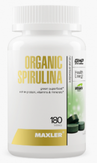 Maxler Spirulina Organic 500 mg 180 tabs с НДС