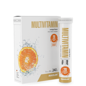 Maxler Multivitamin Effervescent 3 tubes box (20 eff. tabl.) Orange с НДС (превью)