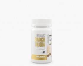Maxler с НДС Ginkgo Biloba Organic 60 tabs