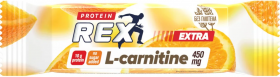 Proteinrex Батончик с высоким содержанием протеина 25% Extra и L-карнитином (18 шт в уп) 40 г Апельсин до 30.03.2026