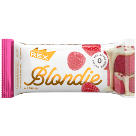 Proteinrex Пирожное протеиновое Blondie (12шт в уп) 50 г Малина до 23.01.2026