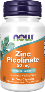 NOW ЧЗ Zinc Picolinate 50 mg 120 vcaps (превью)