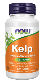 NOW ЧЗ Kelp 150 mcg 200 tabl (превью)