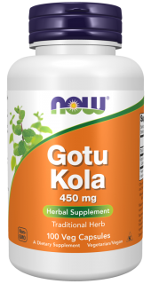NOW ЧЗ Gotu Kola 450 mg, 100 vcaps (превью)