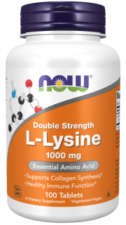 NOW ЧЗ L-Lysine 1000 mg 100 tabl (превью)