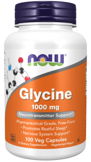 NOW ЧЗ Glycine 1000 mg 100 vcaps