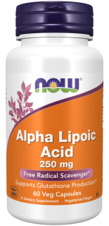 NOW ЧЗ Alpha Lipoic Acid 250 mg 60 vcaps (превью)