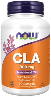 NOW ЧЗ CLA 800 mg 90 softgels (превью)