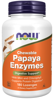 NOW ЧЗ Papaya Enzyme Chewable 180 tabl (превью)