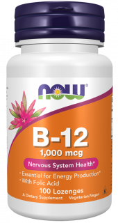 NOW ЧЗ Vitamin B-12 1000 mcg 100 loz (превью)