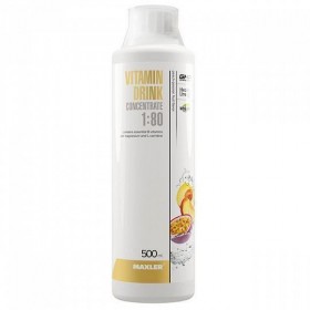 Maxler Vitamin Drink Concentrate 500 мл Peach-Passion Fruit срок 03/26 с НДС