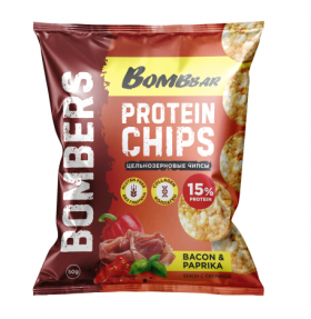 Bombbar Чипсы цельнозерновые протеиновые 50&nbsp;г (превью)