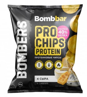 Bombbar Чипсы цельнозерновые протеиновые NEW 50&nbsp;г (превью)