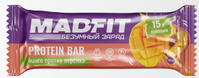 Mad Fit (Bombbar) "Mad Fit" Батончик неглазированный (20шт в уп) 50&nbsp;г (превью)