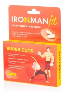 Ironman Супер Сжигатель жира-Super CUTS 30 капс без НДС до 04.02.2026