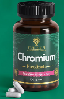 Tree of Life Пиколинат хрома с Витамином С 120 капс без НДС (превью)