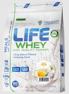 Tree of Life LIFE Whey Protein 1800 г Juicy Melon без НДС (превью)