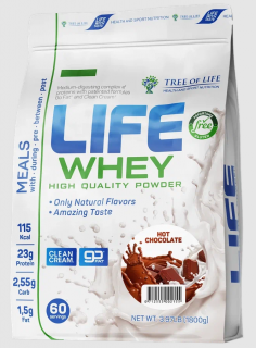 Tree of Life LIFE Whey Protein 1800 г Hot Chocolate без НДС (превью)