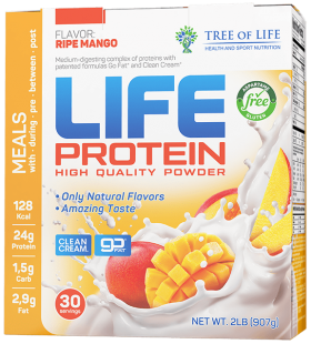 Tree of Life LIFE Protein 908 г Ripe mango без НДС (превью)