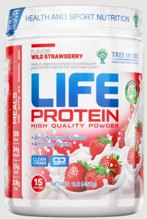 Tree of Life LIFE Protein 454 г Wild strawberry без НДС (превью)