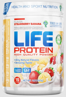Tree of Life LIFE Protein 454 г Strawberry Banana без НДС (превью)