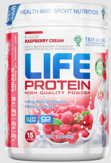 Tree of Life LIFE Protein 454 г Raspberry Cream без НДС (превью)