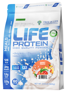 Tree of Life LIFE Protein 1800 г Sweet peach без НДС (превью)
