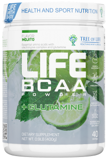 Tree of Life LIFE BCAA+Glutamine 400 г mojito без НДС (превью)