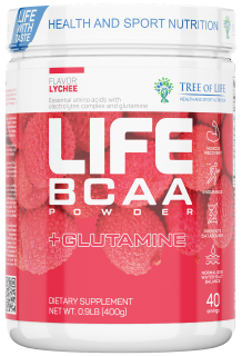 Tree of Life LIFE BCAA+Glutamine 400 г lychee без НДС (превью)