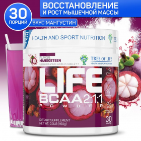 Tree of Life Life BCAA 2:1:1 150 г Мангустин без НДС (превью)