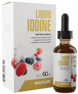 Maxler Iodine drops 60 мл Wild Berries срок до 05.2026 (превью)