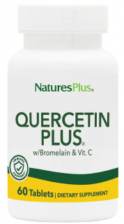 Nature's Plus QUERCETIN + VIT C BROMELAIN TAB 60 срок до 04.2026 (превью)