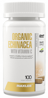 Maxler Echinacea Organic with Vitamin C 100 caps до 04.2026 (превью)