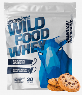 Siberian Nutrogunz WildFoodWhey (пакет) 900&nbsp;г