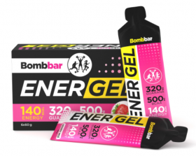 Bombbar ENERGEL Энергетический гель (6шт в уп) Упаковка 60&nbsp;г