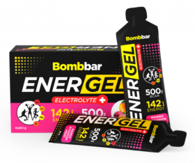 Bombbar ENERGEL Энергетический гель (6шт в уп) Упаковка 60&nbsp;г