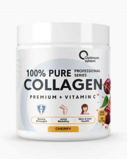 Optimum System 100% Pure Collagen Powder (Collagen+vitaminC) 200&nbsp;г (превью)