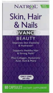 Natrol Skin Hair Nails w/Lutein
