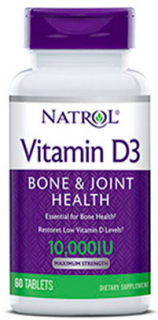 Natrol Vitamin D3 10 000 МЕ