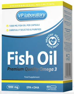 VP Laboratory Fish Oil 1000мг 60&nbsp;капс