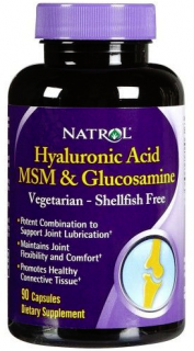 Natrol Hyaluronic Acid MSM Glucosamine 90&nbsp;капс
